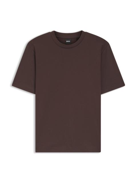 RELAXED-FIT T-SHIRT IN MERCERIZED COTTON