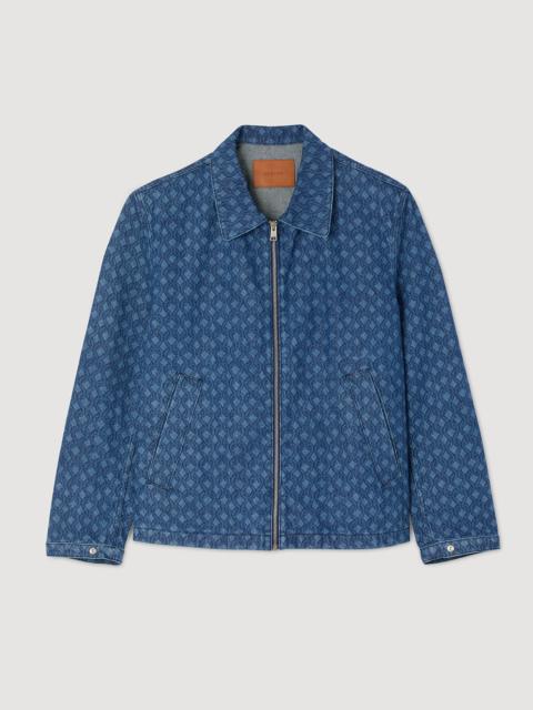 ROPE MOTIF DENIM JACKET