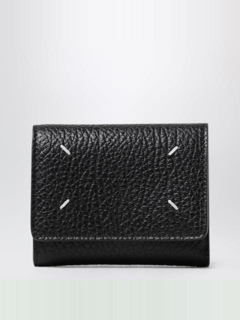 Four Stitches trifold wallet black