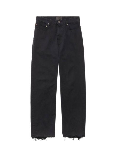 Medium Fit Pants in Black