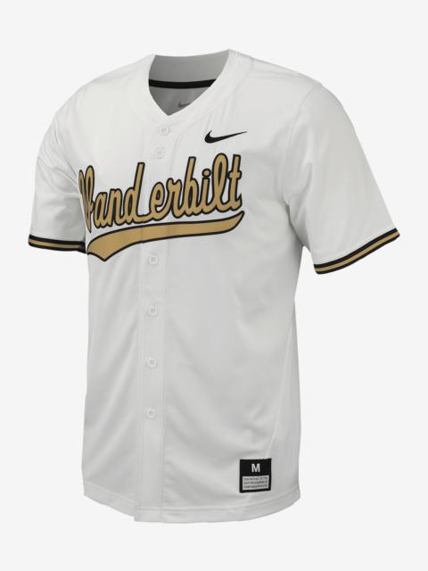 Vanderbilt Nike Men's College Replica Baseball Jersey