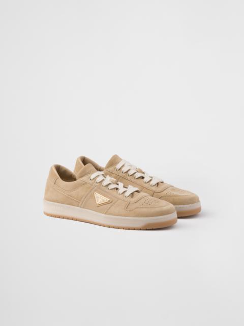 Downtown delavé suede sneakers