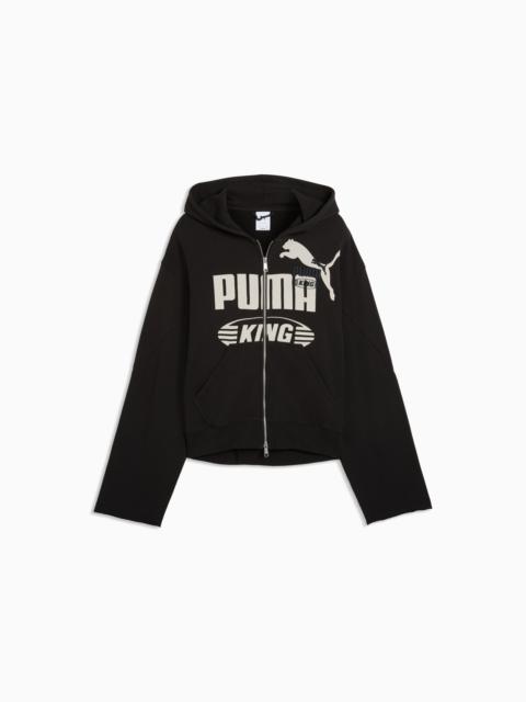King Men's Zip-Up Hoodie
