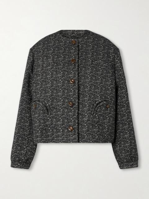 Antalya Gliss Cropped Cotton-blend Tweed Jacket