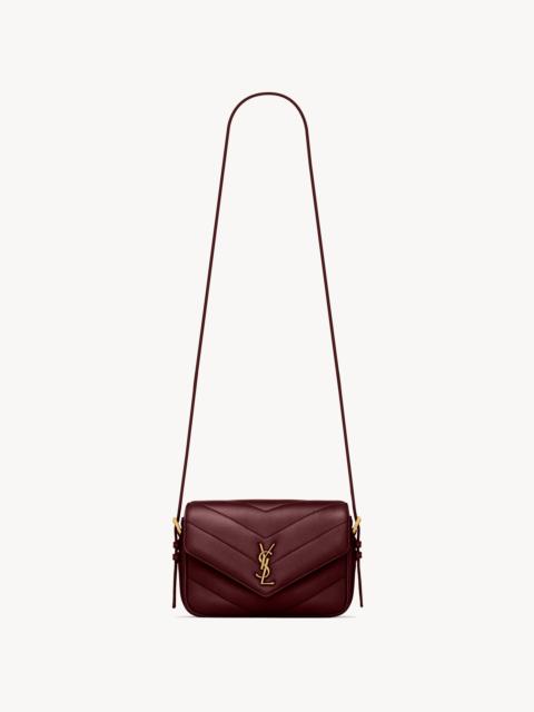 LOULOU TOY CROSSBODY IN MATELASSÉ LAMBSKIN