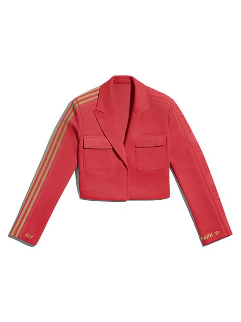 adidas Ivy Park Crop Suit Jacket Real Coral/Mesa