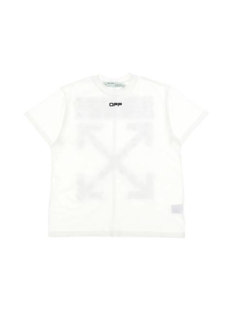 OFF-WHITE Oversized Fit Airport Tape T-Shirt White