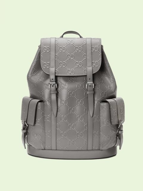 GG embossed backpack