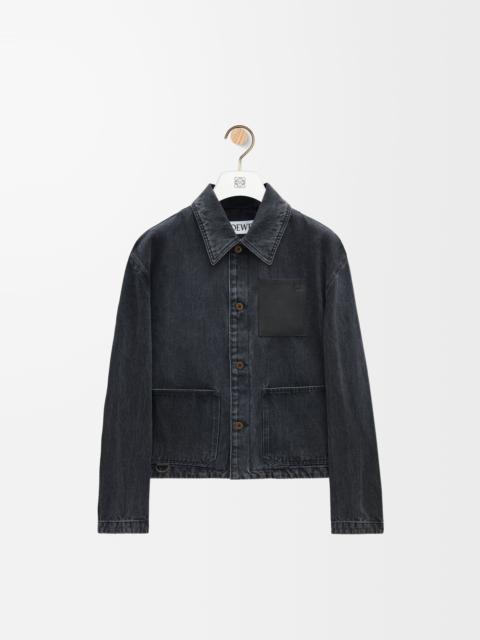 Workwear jacket in denim