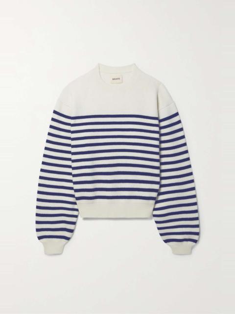 Viola striped cashmere sweater