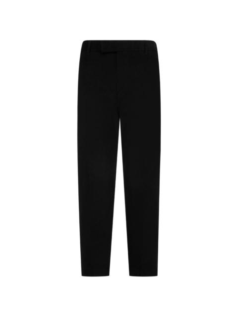 tapered corduroy trousers