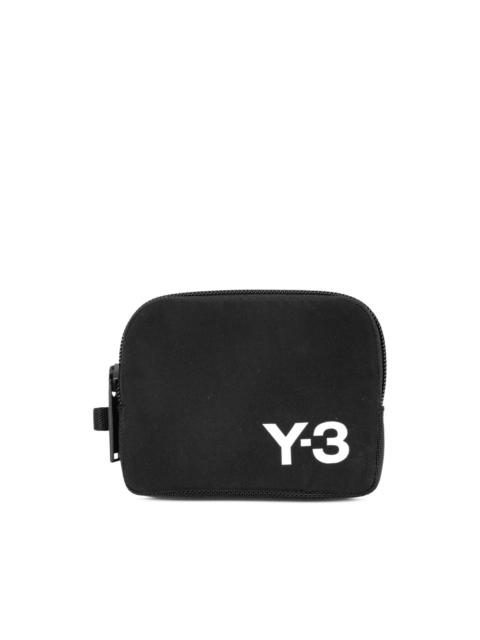 logo-print pouch