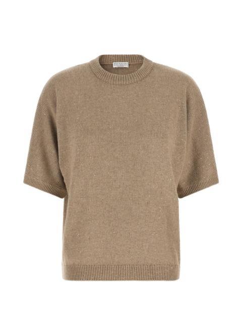 sequin-embellished Diamante sweater