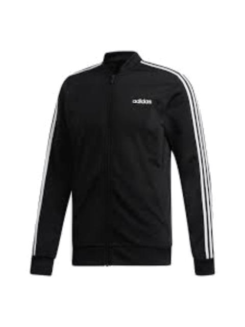 adidas 3-Stripes Track Suit Asia Sizing 'Black White' DV2448