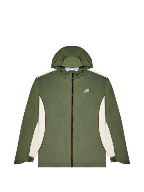 Cloud Burst Foraging hooded panelled jacket