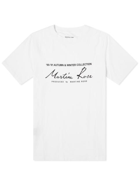 Martine Rose Classic Logo T-Shirt