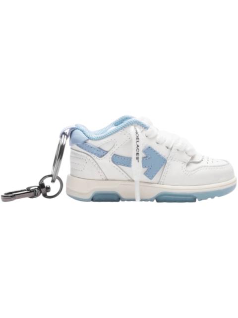 OFF-WHITE Out Of Office Keychain White/Light Blue (OMZG094C99PLA0010140)