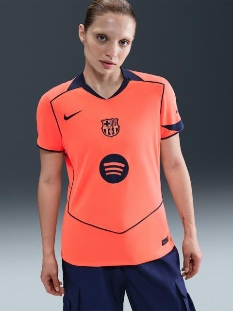 FC Barcelona 2025/26 Stadium Third Women's Nike Dri-FIT Total 90 Soccer Replica Jersey