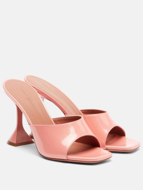 Lupita patent leather mules
