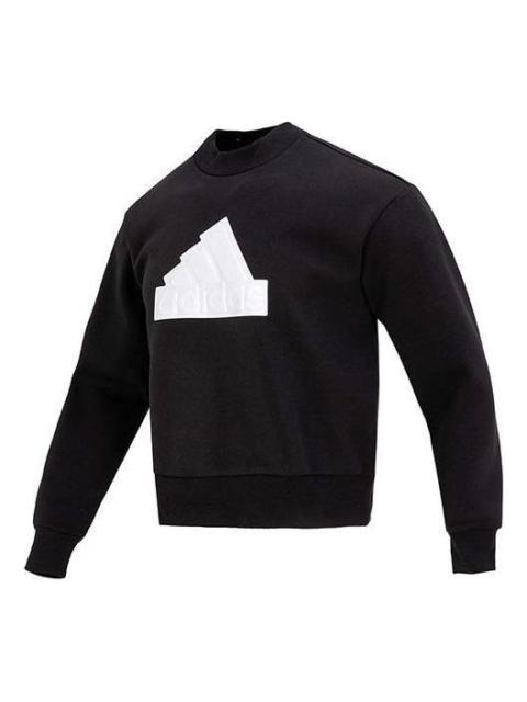 adidas Future Icons Badge of Sport Crew Sweatshirt 'Black' IC3740