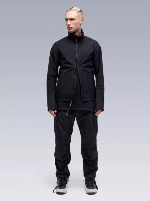 J69-HY Hybrid Construction 2.5L / 2L Stretch Gore-Tex Jacket Black/Purple