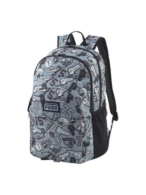 PUMA Academy Backpack 'Black Teal White' 079133-10