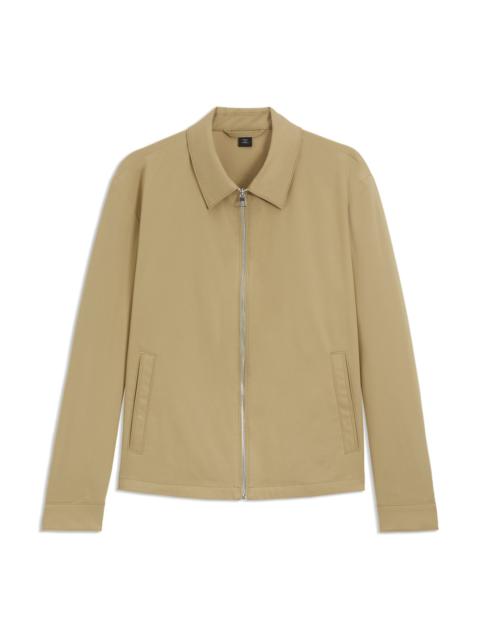 BECKHAM X BOSS COTTON-BLEND JACKET WITH ZIPPED CLOSURE