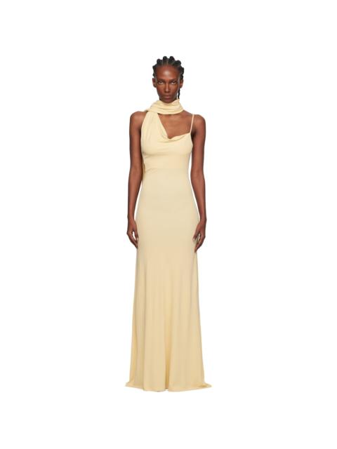 Yellow Wisp Maxi Dress