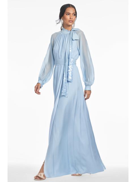 VERA GOWN - GLACIAL BLUE