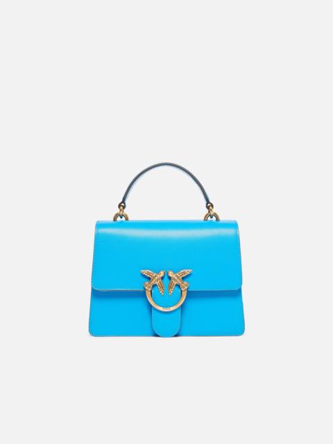 MINI HANDBAG LOVE BAG TOP HANDLE IN LEATHER