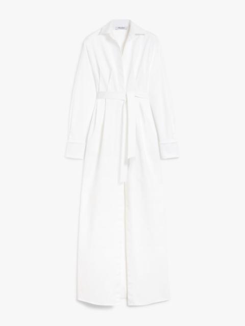 AREZZO1234 Stretch gabardine shirt dress