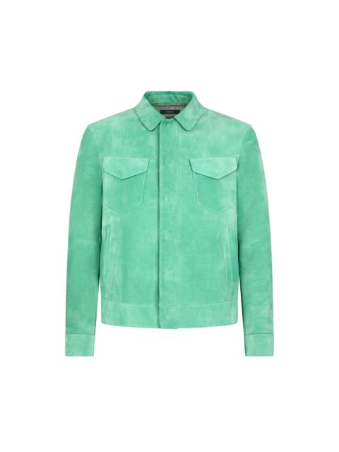 CASHMERE SUEDE WESTERN JACKET