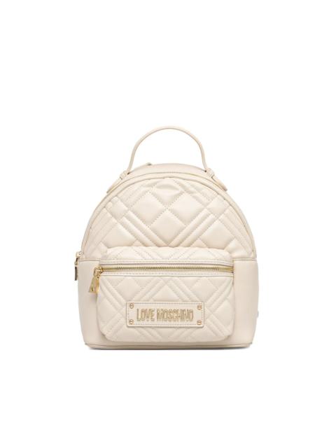 quilted backpack
