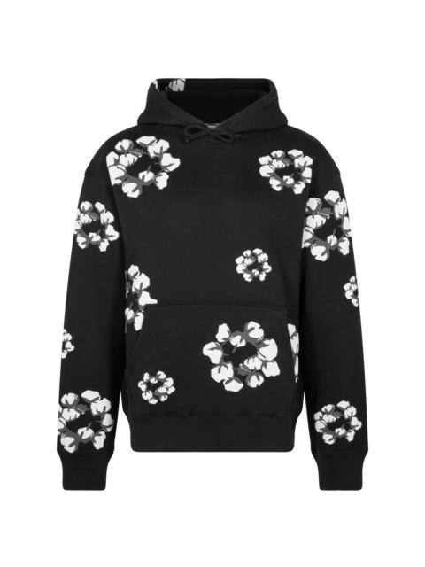 Cactus Tears Wreath Hoodie "Black"