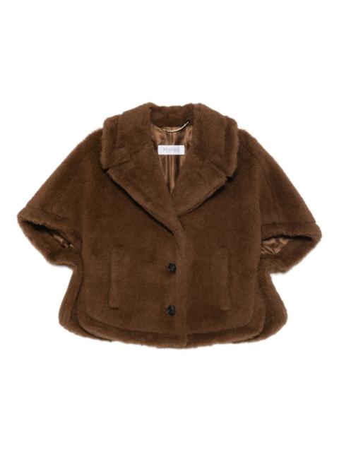 Corvino teddy-textured jacket