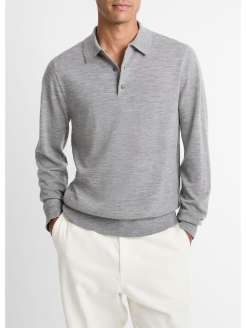 Wool Polo Sweater