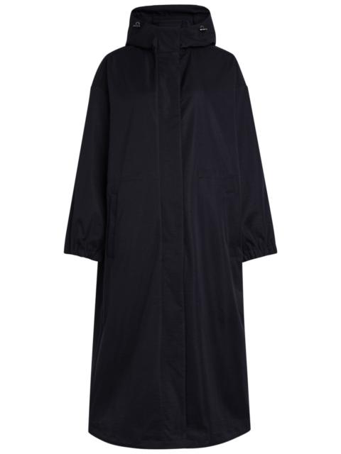 Emporio Armani Hooded Twill Parka Coat