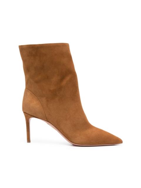 Matignon 75mm suede boots