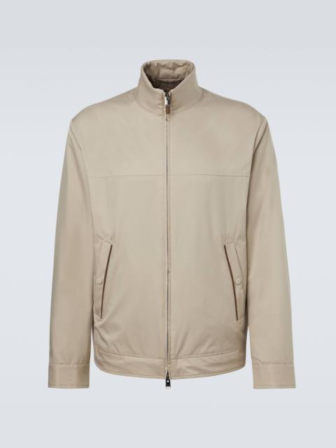 Canali Nuvola reversible blouson jacket