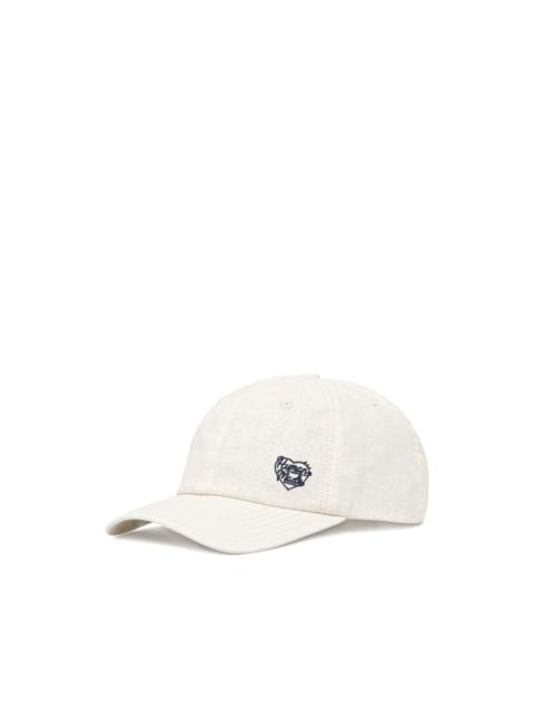 embroidered logo cap