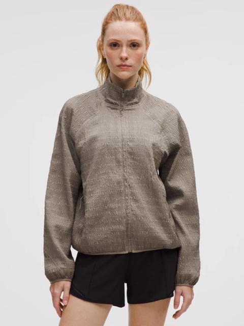 Adapted State Textured Jacket *Reflective Grid