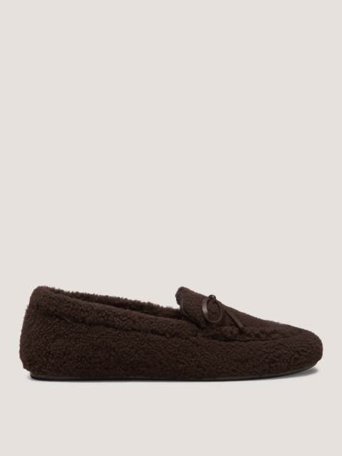 BRITT BOW SHEARLING LOAFER