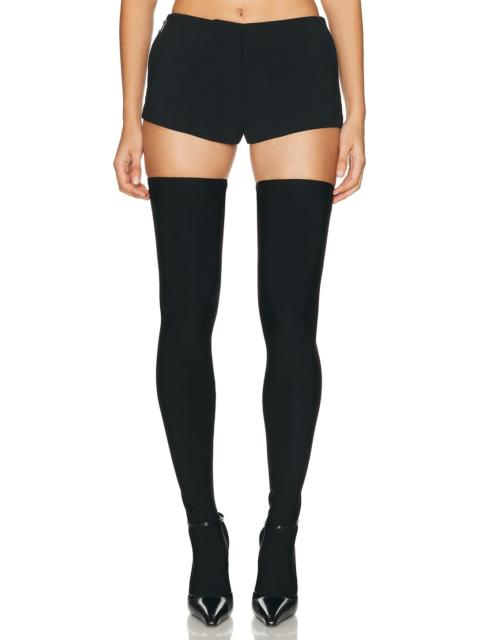 Brace Waist Tailored Shorts