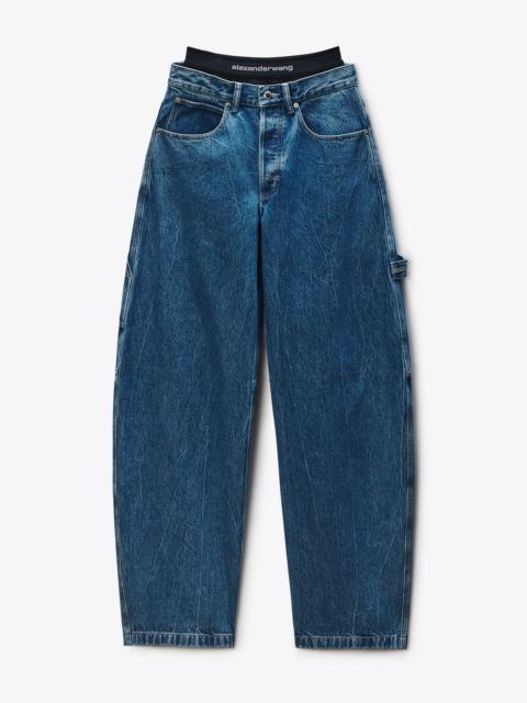 Pre-Styled Jean Mid-Rise