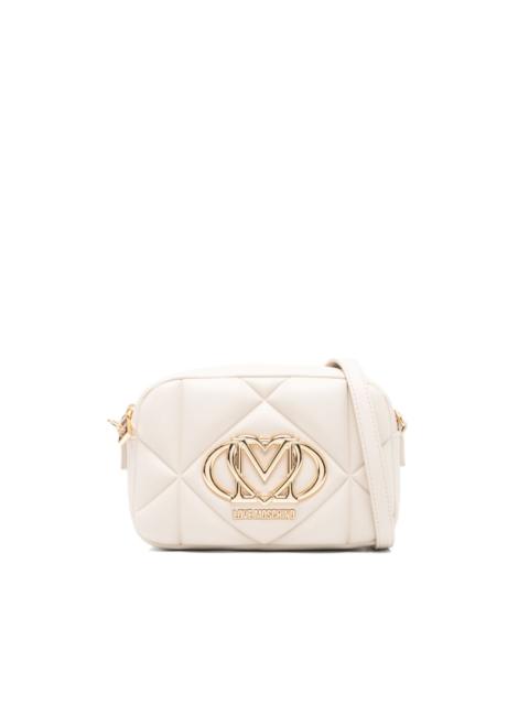 logo-plaque cross body bag