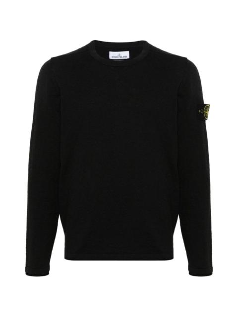 logo crew-neck sweater