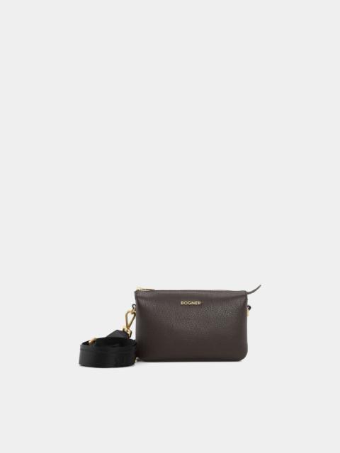 Wallis Taja shoulder bag in Dark brown
