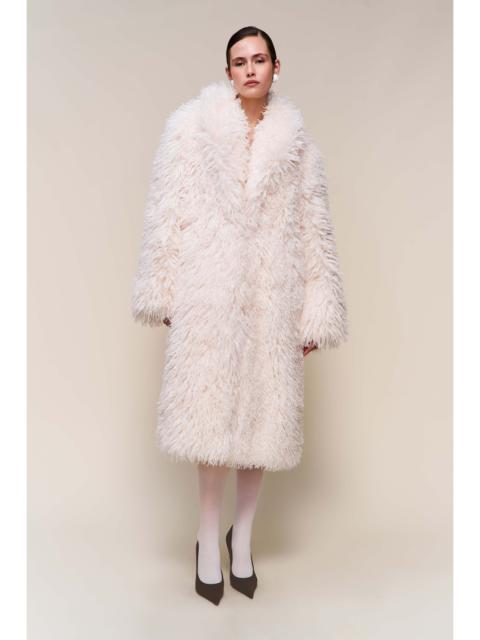 PUGLIA MAXI FUR COAT
