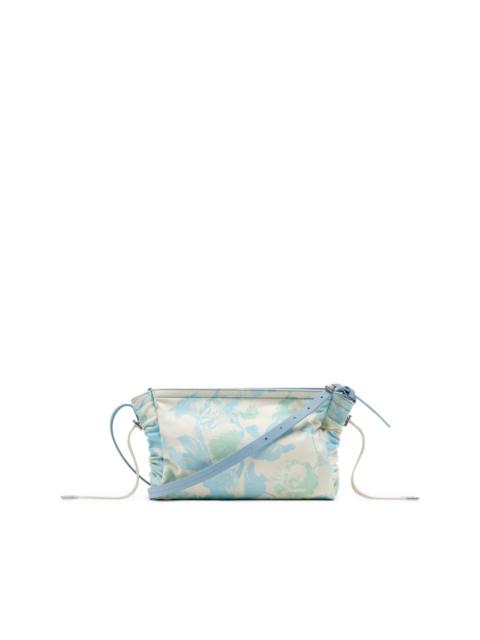 floral messenger bag