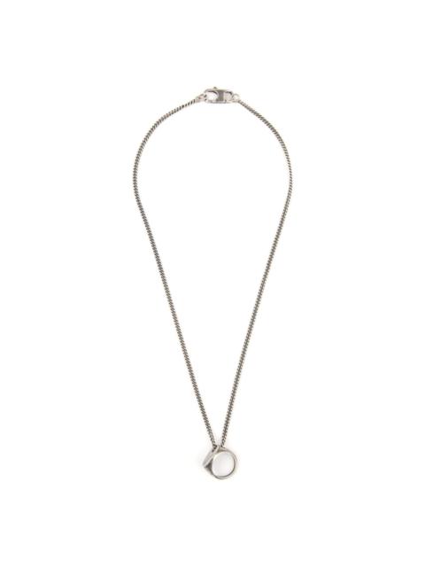 Numeric ring necklace